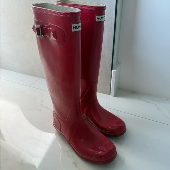 Hunter Shoes - HUNTER red rain boots